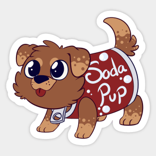 Soda Pup Sticker